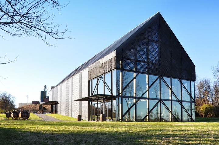 Wild Turkey (new visitors center pictured) has returned to growth, and a recent distillery expansion has increased capacity.