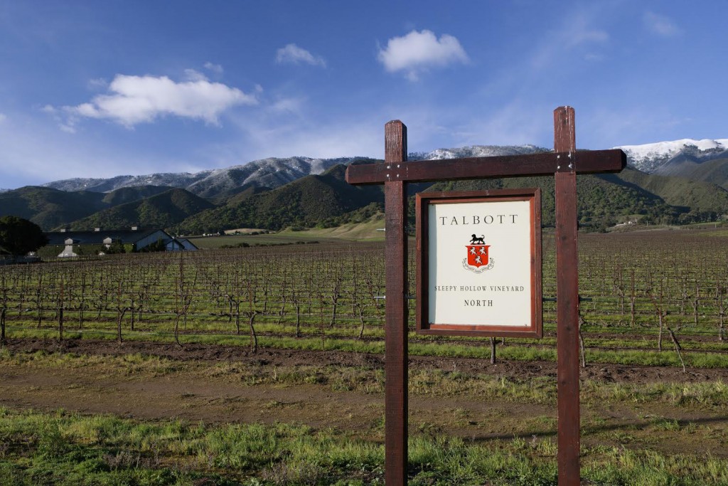 Talbott Vineyards produces top-rated Chardonnay in Monterey.