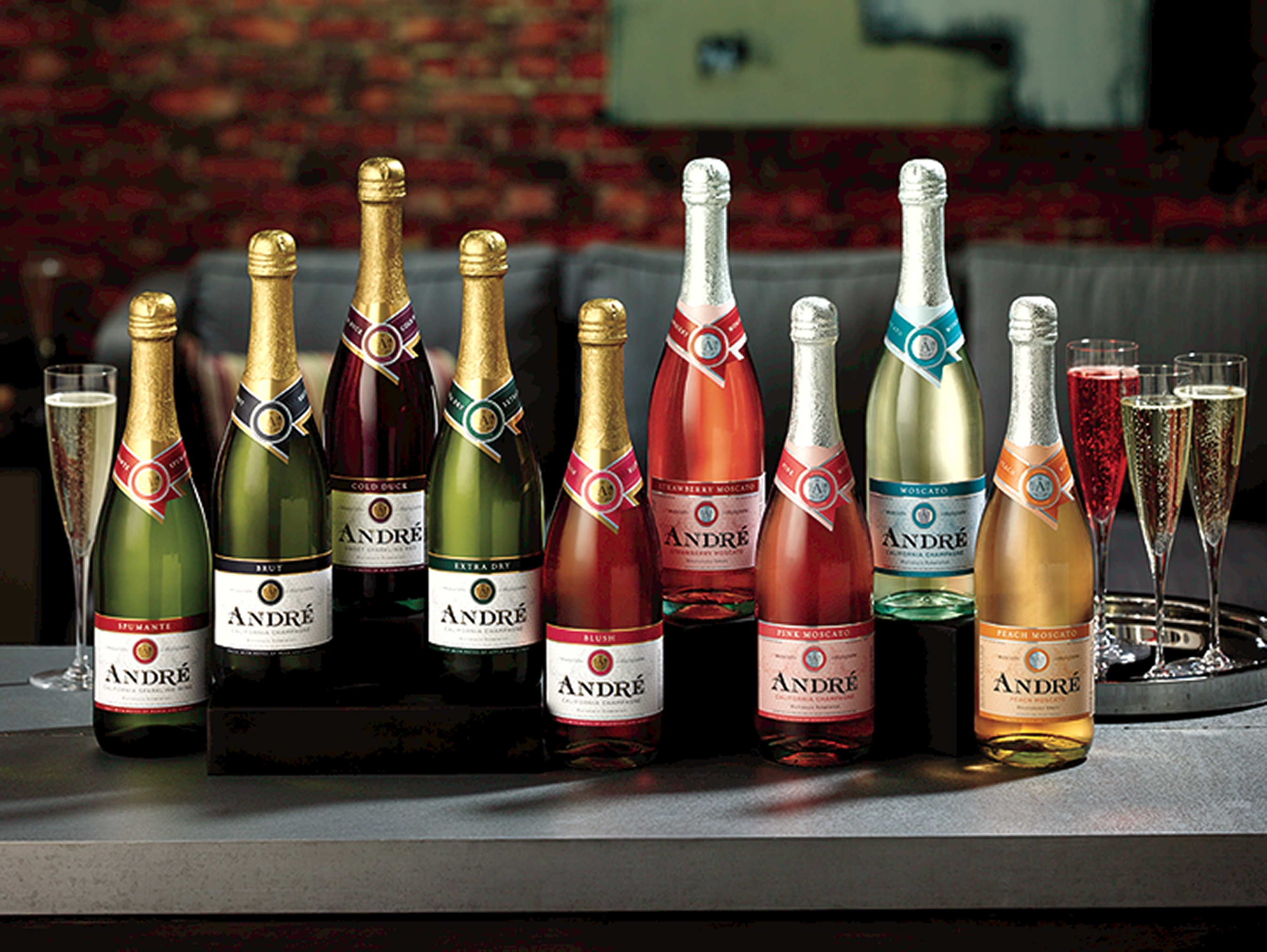 Sparkling wines like André are taking novel approaches to innovate the category and attract new customers.