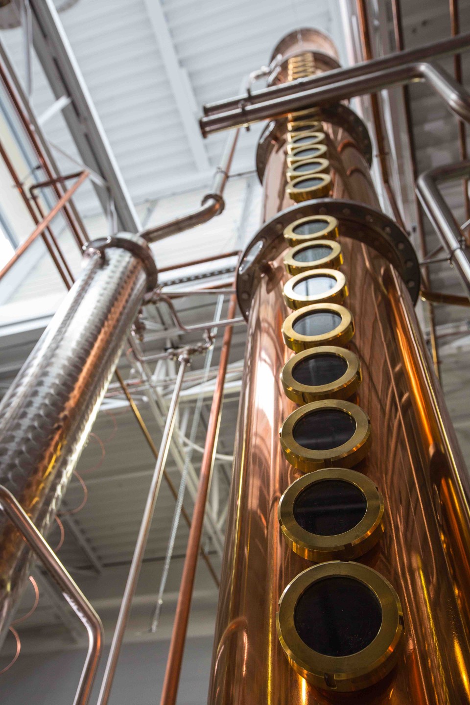 Topo Organic Spirits in North Carolina makes vodka, gin and whiskey from local ingredients.