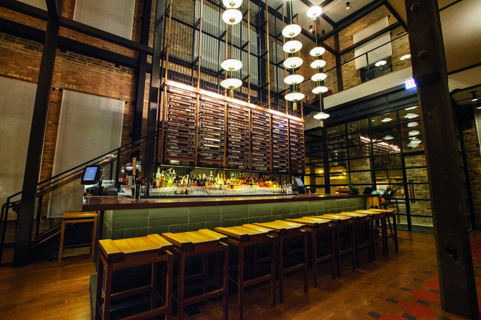 Renowned for casual fare like pizzas and hot dogs, Chicago’s dining scene has never been more modern and innovative. Chic venues like the Japanese restaurant Momotaro (above) aim to push dining boundaries.