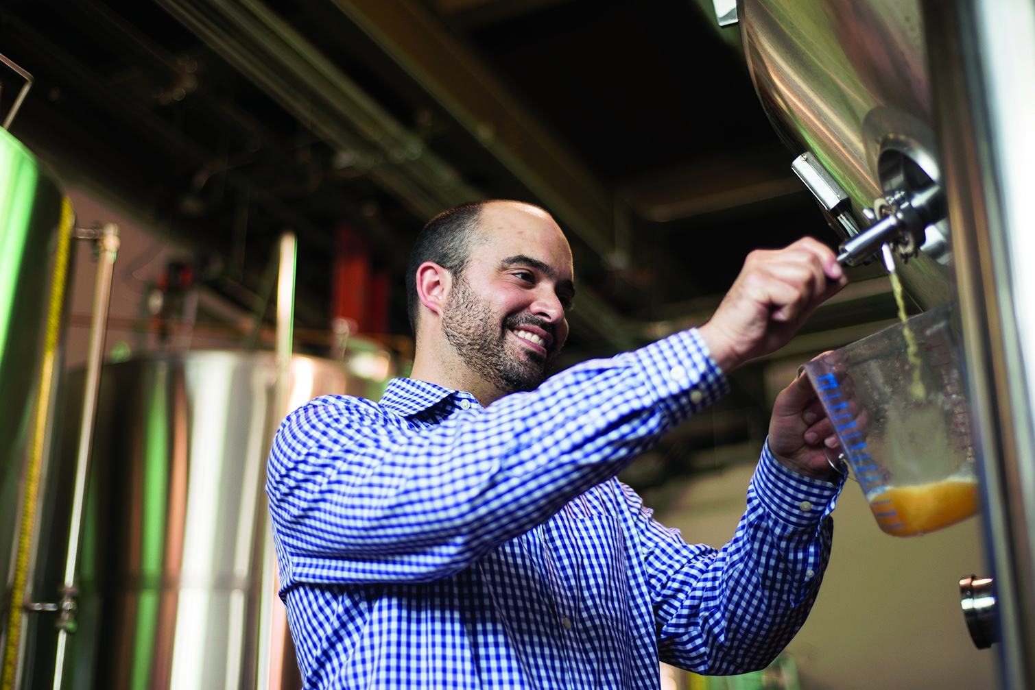 New producers like Moody Tongue Brewery (cofounder Jared Rouben pictured) have contributed to Chicago’s reputation for cutting-edge craft beer production.