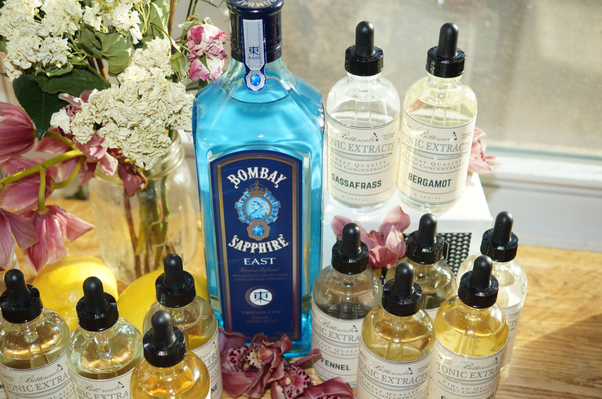 The cornerstone of many classic cocktails, London dry gins like Bacardi’s Bombay Sapphire East are also exploring new botanicals.