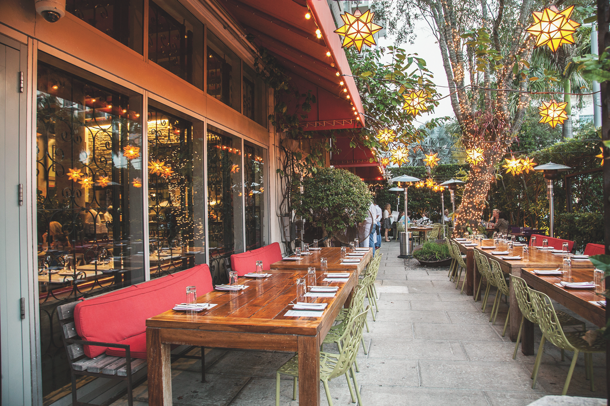 Miami's Sugarcane Raw Bar Grill serves South American fare and offers a raw bar.