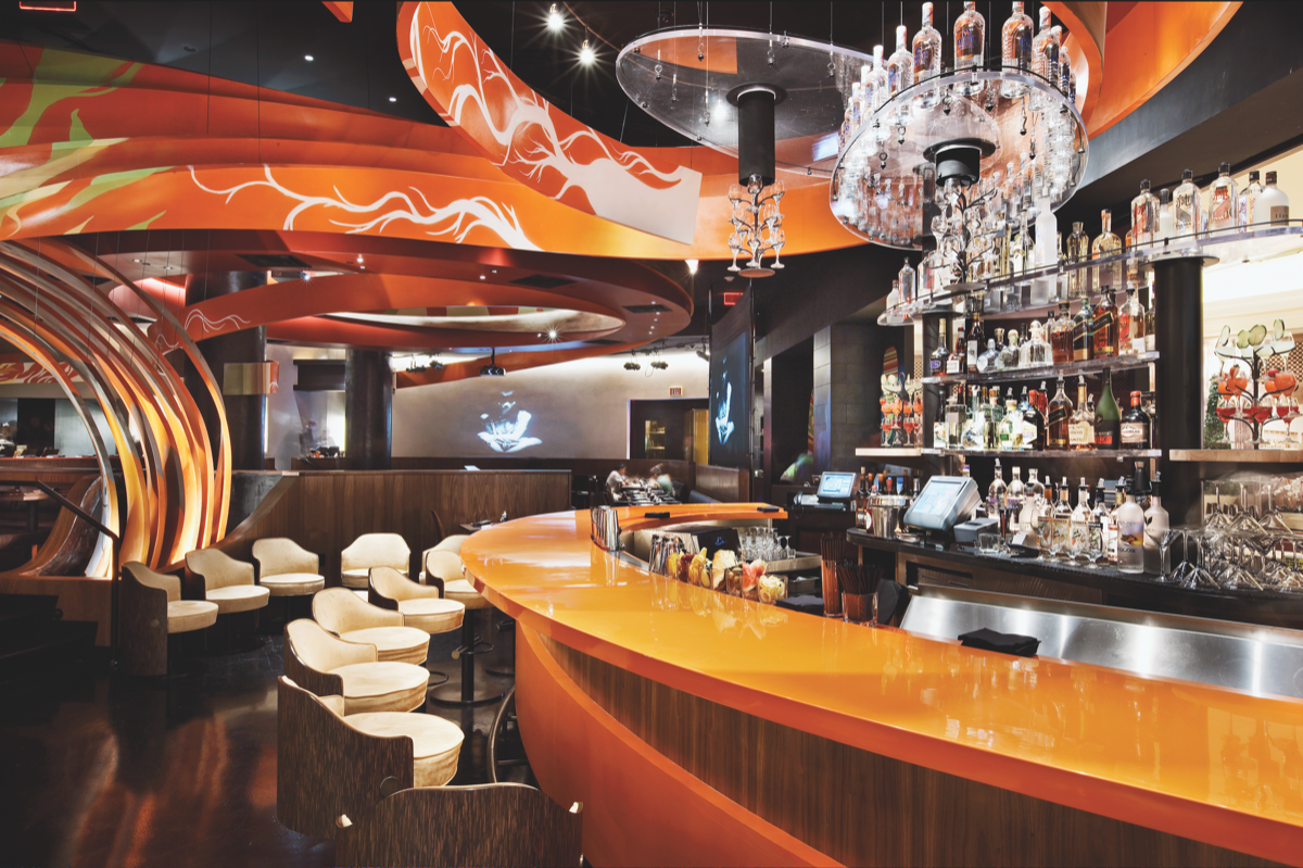 Samba Brands Management operates five Sushi Samba locations worldwide (Las Vegas unit pictured).