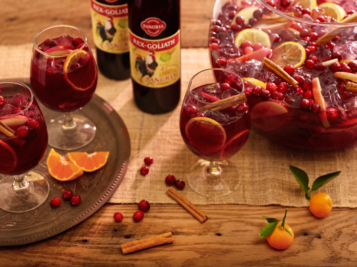 Brands like Rex Goliath are promoting sangria as a year-round option.