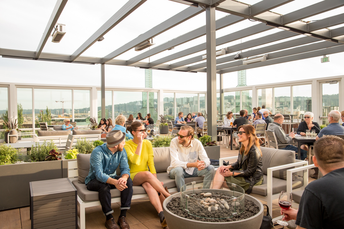 Altabira City Tavern pairs food and drink atop Portland, Oregon’s Hotel Eastlund.