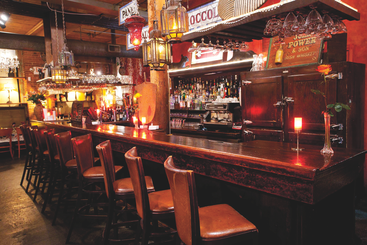Bohemian venues like Cav, which opened in 1989, have brought more modern dining to Providence.