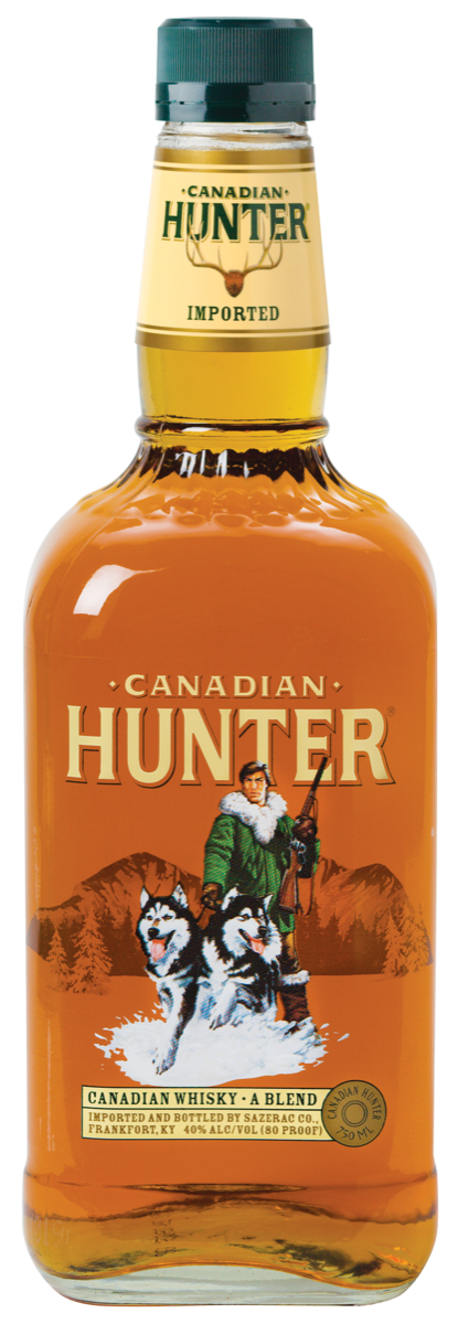 Sazerac Co. markets a wide range of smaller Canadian brands, such as Canadian Hunter, that have regional followings.