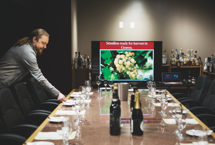 A range of in-store classes add to the appeal of The Wine Merchant. The company views consumer education and wine and spirits tastings as fruitful techniques for building sales.