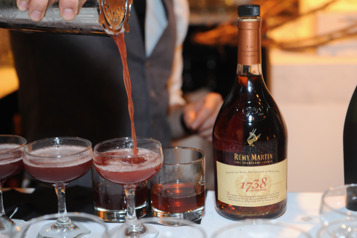 Americans are drinking lots of champagne and cognac