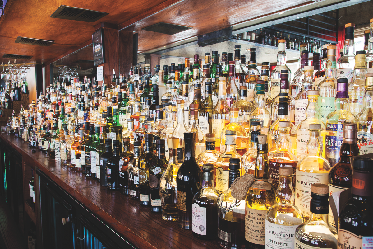 Independently bottlers offer high quality, distinctive whiskies—often with high age statements—at a lower cost than official bottlings. At Reserve 101 (pictured) in Houston, IBs appeal to customers who would otherwise be priced out of older Scotches.