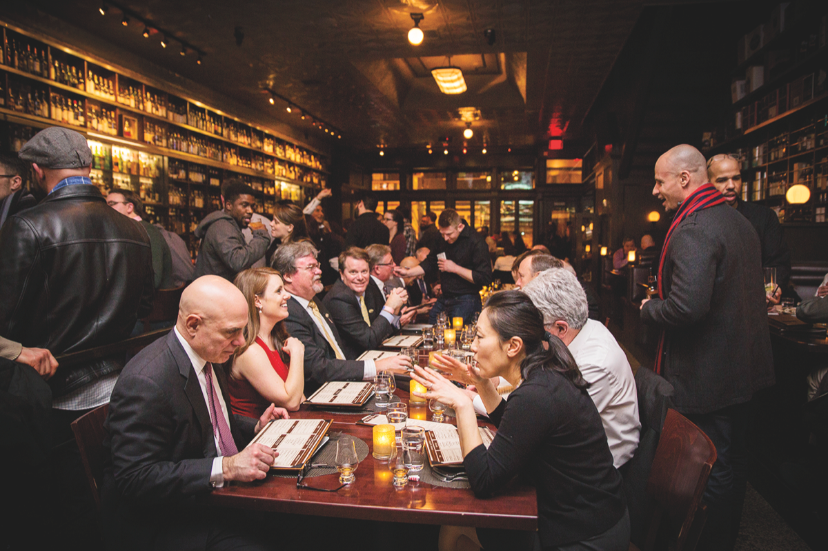 Some on-premise operators such as Jack Rose Dining Saloon (pictured) in Washington, D.C., curate a deep and wide-ranging selection of independently bottled Scotch, often including rare whiskies from closed distilleries.