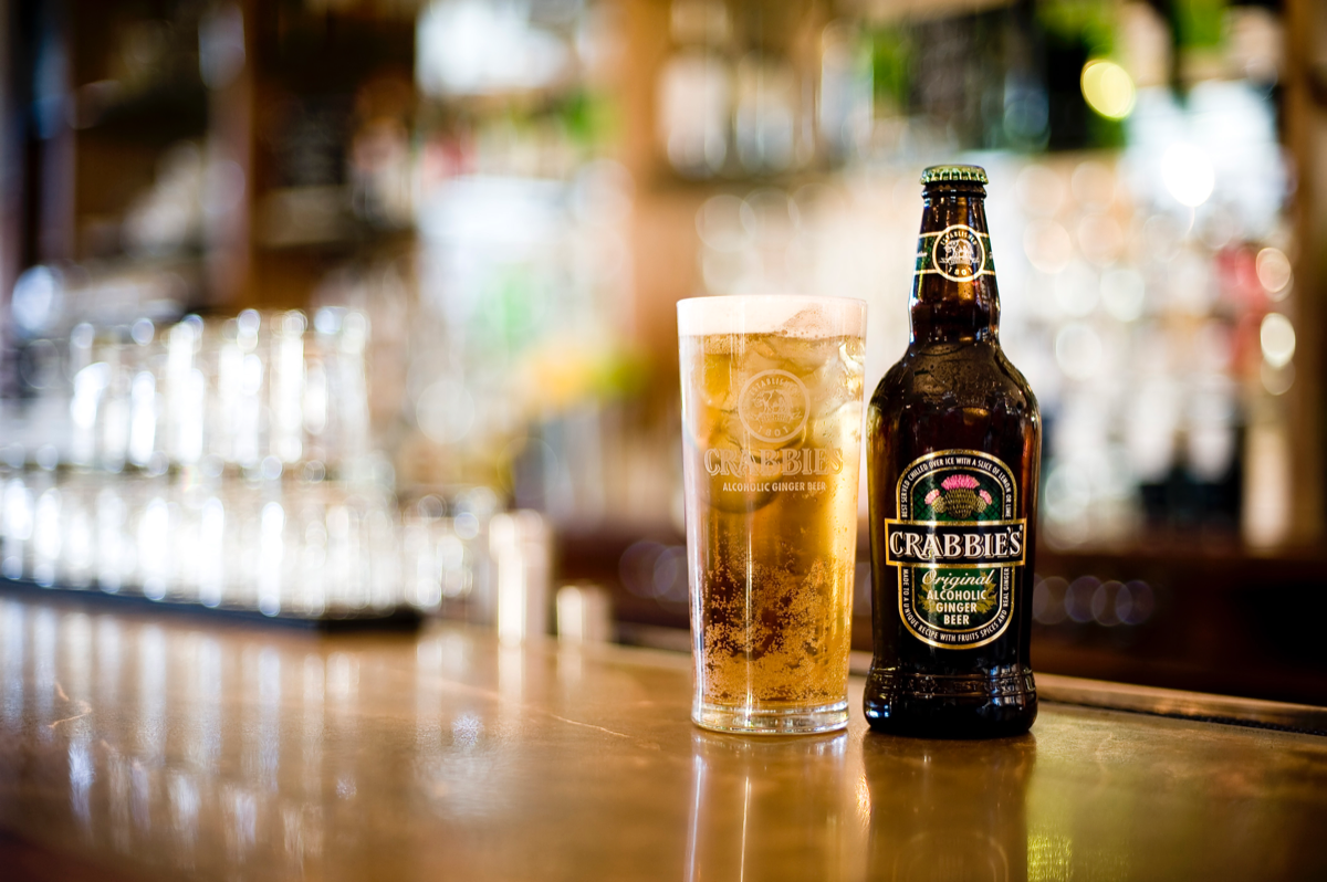 Crabbie's alcoholic ginger beer recently reached the 1-million-case mark in the United States after less than four years on the market.