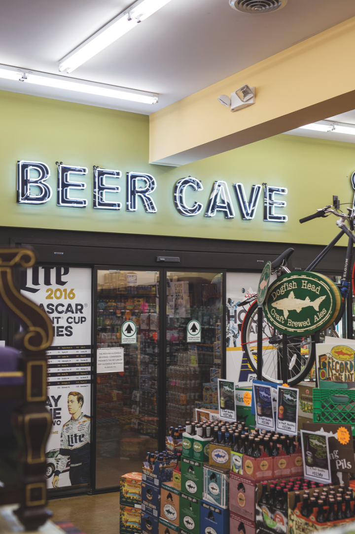 In Indiana, only licensed package stores can sell cold beer, so Payless Liquors invests in coolers and beer caves to attract customers. The chain’s beer business is in growth mode, with craft singles driving sales. Mainstream domestic brews are also succeeding.