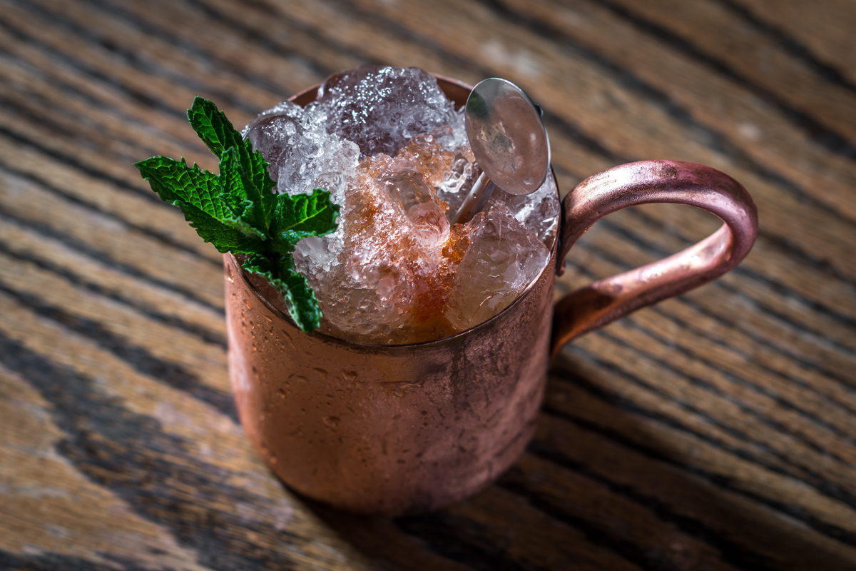 At Washington, D.C., bar Quarter+Glory, the Bound for Buenos Aires mixes apple cider vinegar with rum, banana liqueur, spiced apple syrup and bitters to create a complex, distinctive flavor profile.