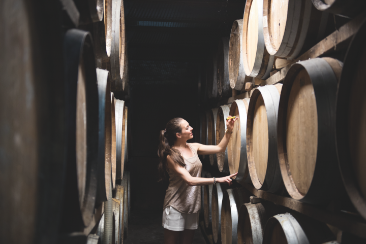 International whiskies like Brenne, made in Cognac, France (founder Allison Patel pictured) are finding a following.