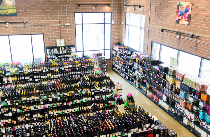 Argonaut’s massive selection spans some 17,000 SKUs, including 6,775 wine SKUs. Wine (pictured) accounts for 41 percent of sales.