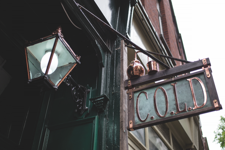 The City of London Distillery (above) has been producing and serving gin since 2012. As more gin operations open across the U.K., some distillery owners are growing concerned about the implications of an oversaturated market.