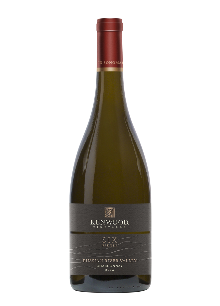 The new Six Ridges collection (Russian River Valley Chardonnay pictured) is Kenwood's premium offering.
