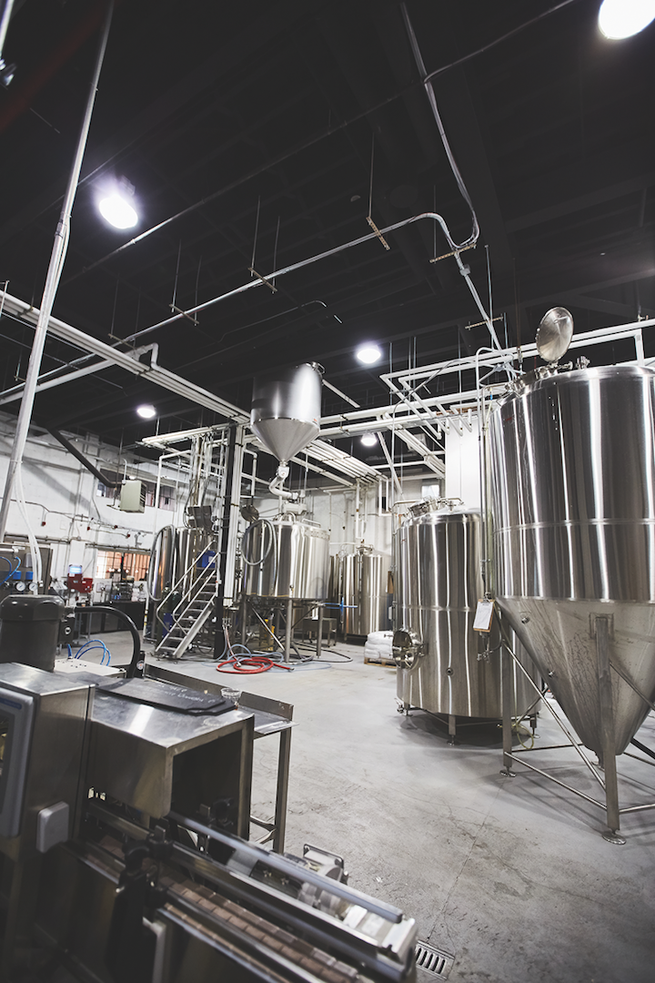 Tours of the 80-year-old warehouse space the brewery now occupies are also available to visitors.