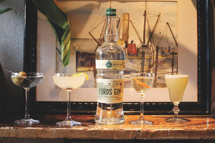 Park Street works with beverage companies of all sizes, from newly established start-ups to quickly growing brands like The 86 Co.'s Fords gin (pictured).