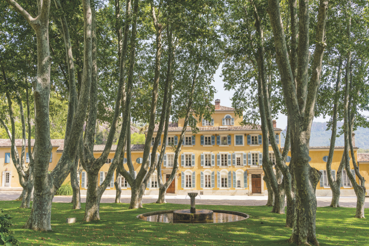 The Château d'Esclans (exterior pictured) portfolio includes several rosé labels, such as Rock Angel, Les Clans and Garrus. New entries raise consumer awareness and highlight the wine's quality and versatility, benefiting the category as a whole.