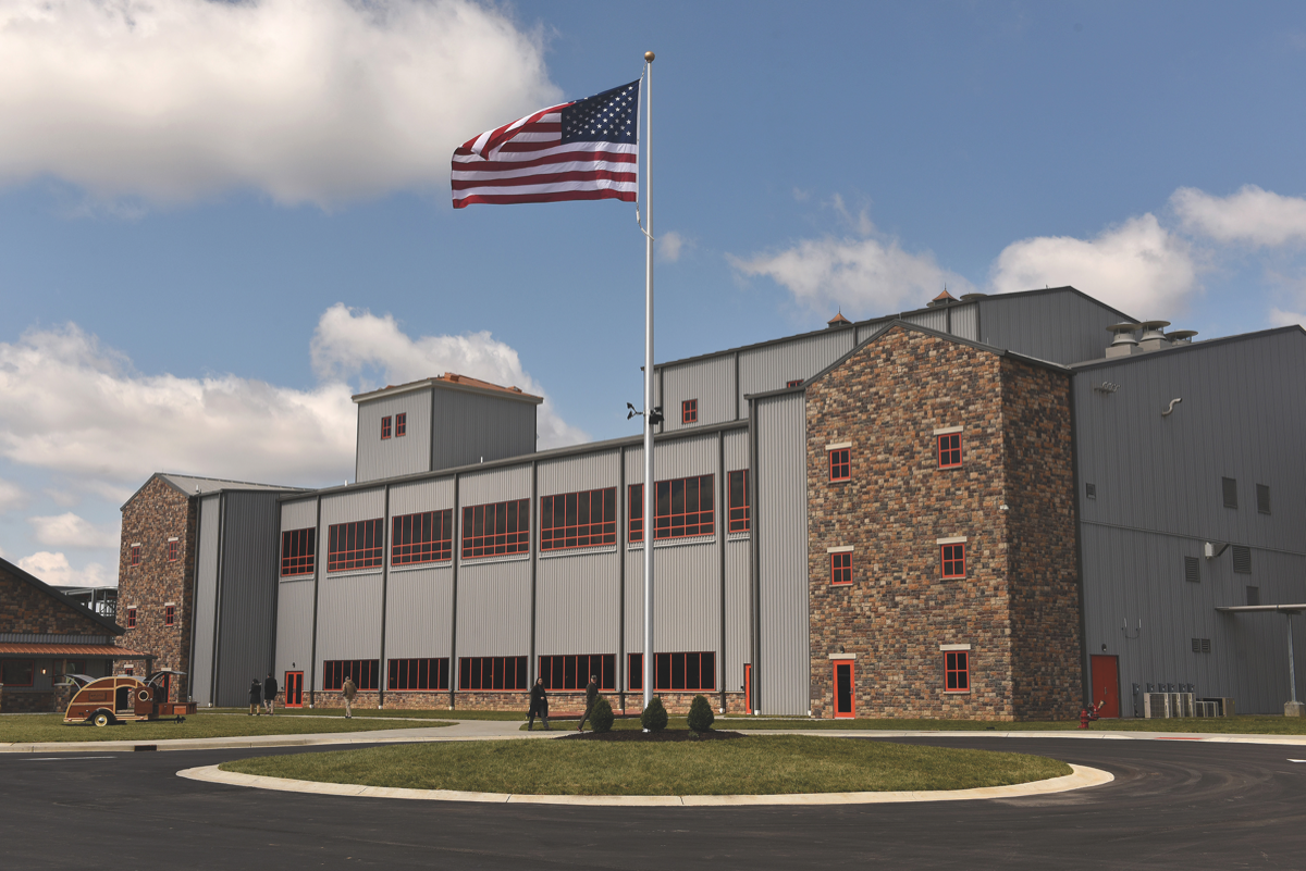 New Bourbon distilleries from established brands are coming online. Diageo debuted Bulleit's $115 million distillery (pictured) in Shelbyville, Kentucky, in March.