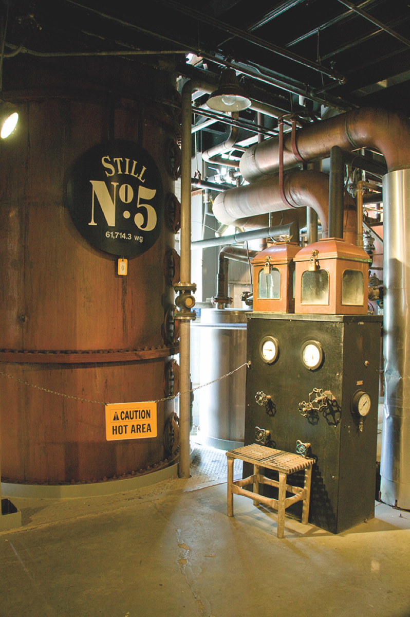 Jack Daniel's (stills pictured) remains Brown-Forman's largest brand in the Bourbon and Tennessee whiskey space.