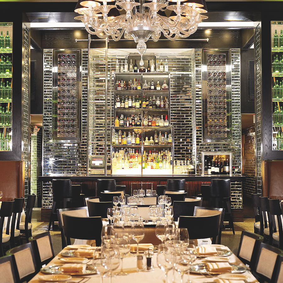 Quattro Gastronomia Italiana (interior pictured) blends Italian influences with Miami sophistication.