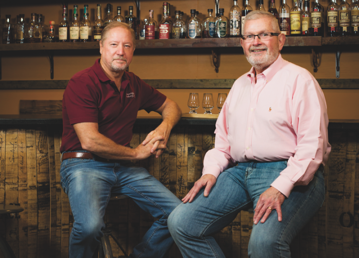 At Westport Whiskey & Wine in Louisville, Kentucky, co-owners Richard Splan (left) and Chris Zaborowski (right) have combated competition by offering a superior selection of craft spirits and single barrel whiskies.