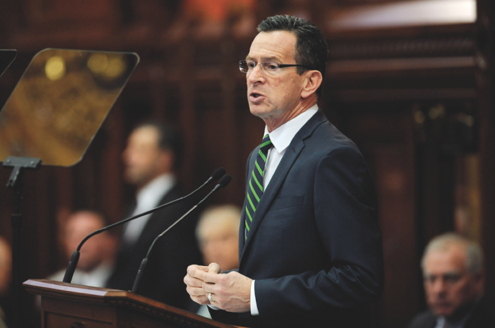 Connecticut governor Dannel Malloy (pictured) supports changing the laws surrounding the state's beverage alcohol retail industry and making them more appealing to national chains.