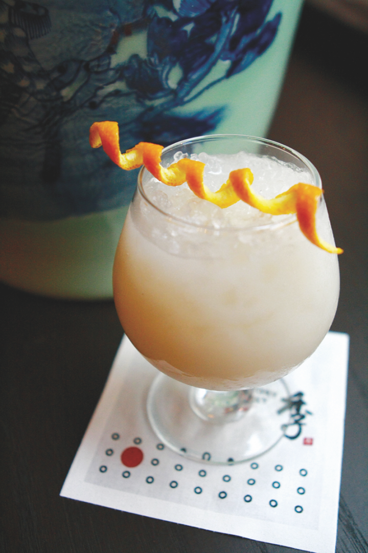 At Chicago's Imperial Laiman, the White Tiger incorporates Japanese whisky, orange water and house-made cashew syrup.