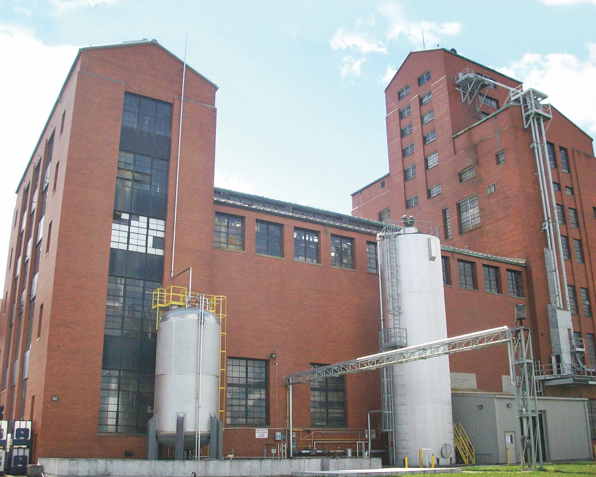 Produced at Canada's Corby Distillery (pictured), Pernod Ricard's Lot 40 brand is a blend of 90-percent rye and 10-percent malted rye. The whiskey is currently on allocation.