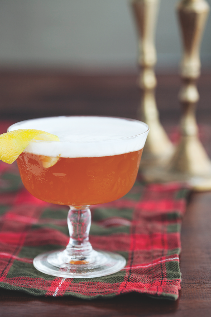 Forty Creek's Canadian Sour incorporates the distillery's Canadian rye whiskey for a slight twist on the cocktail classic.