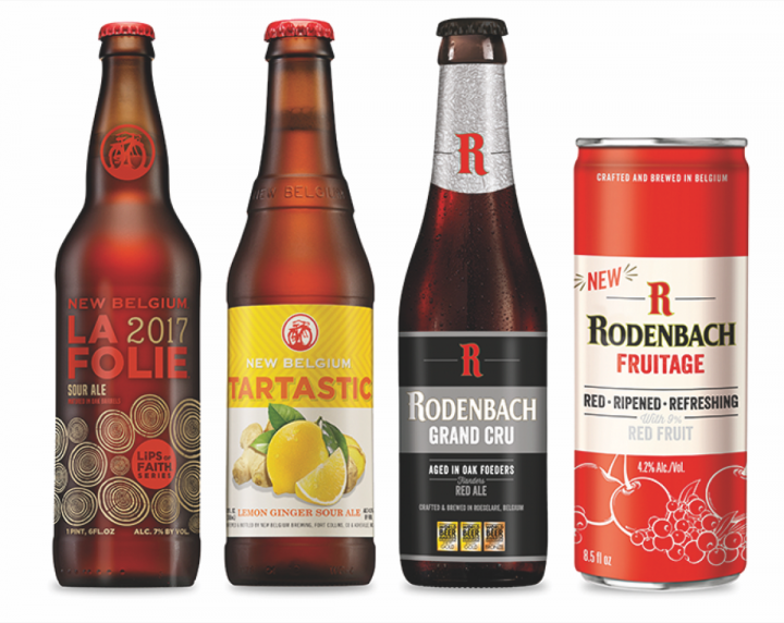 Gourmet grocery store DeCicco & Sons sources sours from craft brewers like New Belgium and classic producers like Rodenbach.