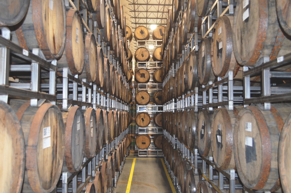 Kansas City's Boulevard Brewing Co. (barrel room above) debuted its first barrel-aged beer, Bourbon Barrel Quad, in 2008. Since then, the brewery has emerged as a leader in the barrel-aged brew category, with nine barrel-aged offerings available.
