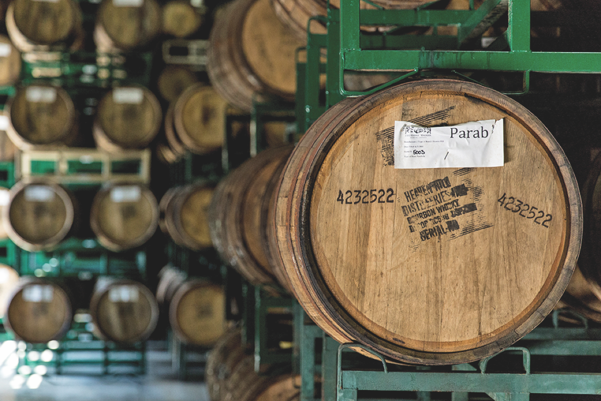 Parabola, one of Firestone Walker's new brews, was aged in Heaven Hill barrels.