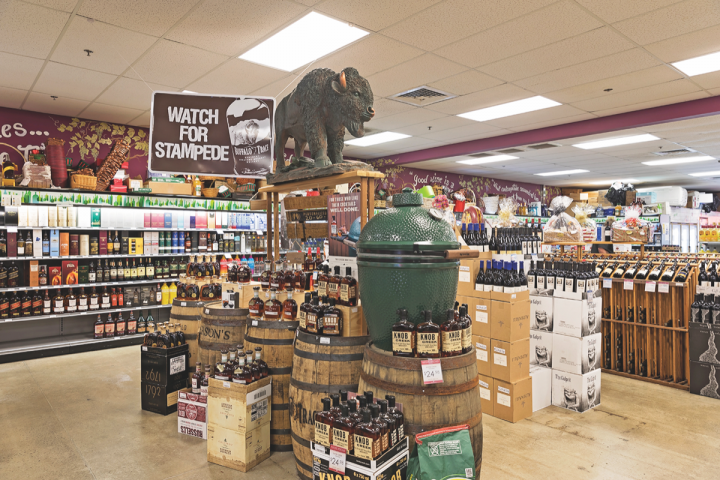 Wine World offers over 1,100 spirits SKUs at each of its four locations. Though Tito's is a top-seller, Bourbon and other whiskies are the major drivers of spirits sales growth.