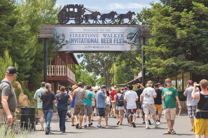 Firestone Walker has hosted the one-day Firestone Walker Invitational Beer Fest in Paso Robles, California since 2012. Over 50 craft breweries participate in the event.