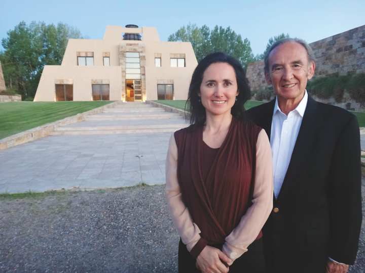 Father-daughter pair Laura and Nicolas Catena (pictured) own and operate MundoVino's Bodega Catena Zapata.