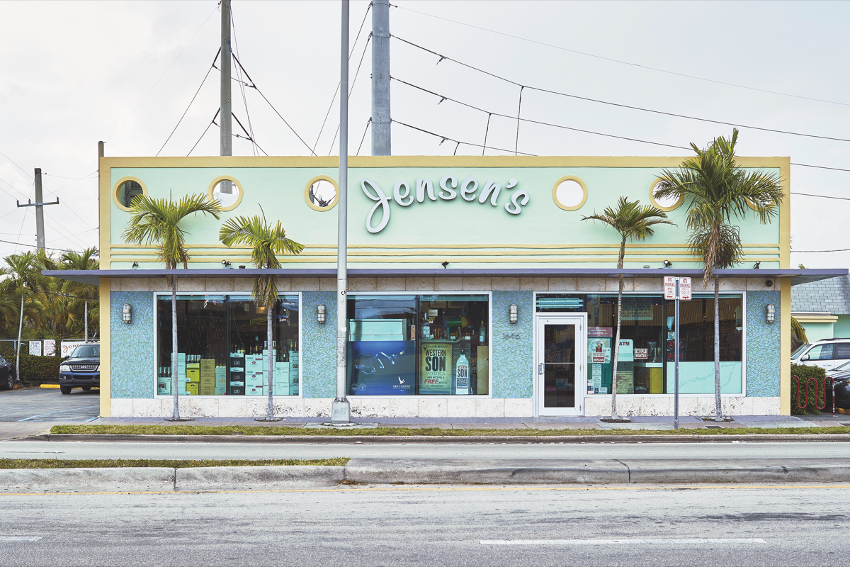 Once a single-store operation, Miami-based Jensen's (flagship SW 27th Avenue store exterior pictured) now has five locations throughout the city. Elements of the local neighborhood are incorporated into the design of each store, making every location aesthetically unique.