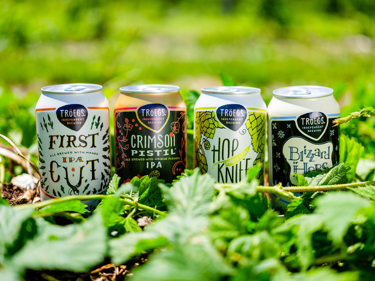 The Hop Cycle series of four seasonal brews represents Tröegs' third largest brand.