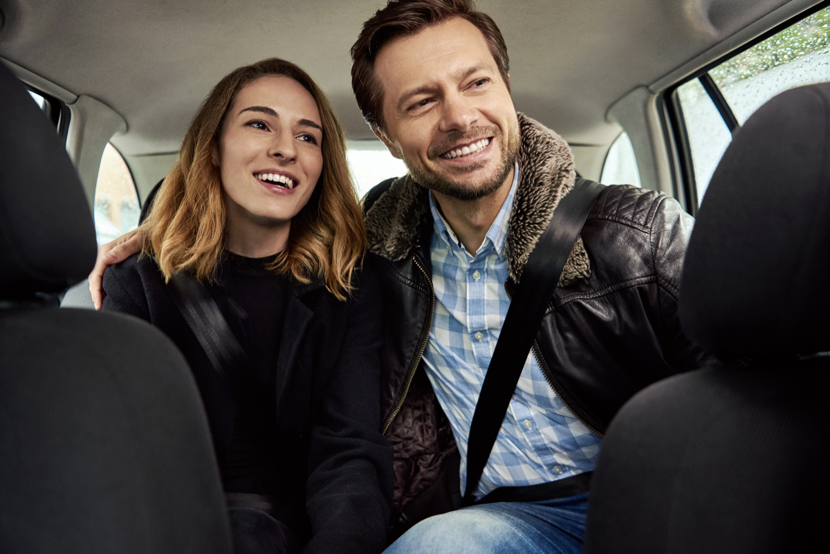 Companies like Lyft and Uber (ride sharing service pictured) provide consumers with a more accessible way to get home, leading to higher on-premise rings.