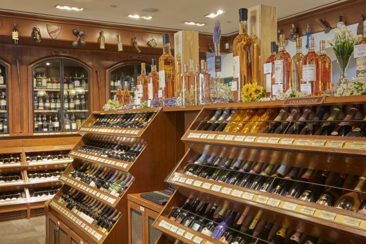 Despite challenges throughout Adams’ tenure, Sherry-Lehmann’s annual revenue is expected to reach $42 million this year. Wine (display above) constitutes a staggering 92% of sales at the store.