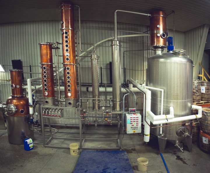 Canadian whisky's growing craft movement may be a future bright spot for the category, with producers like Dillon's Small Batch Distillers (stills pictured) investing in exports.