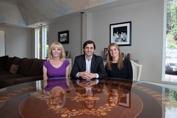 Family still comes first for The Opici Group. Third-generation family member Linda Opici (left) serves as CEO of the overall group, while her son, Don (center), is managing director for Opici Wines and her daughter, Dina (right), is president of Opici Family Distributing.  