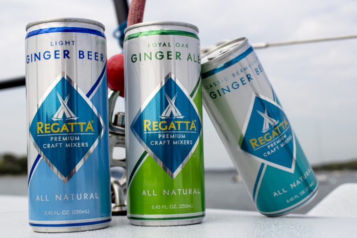 Up-and-coming premium mixers brands include Regatta (cans above), which is cementing itself as an on-premise favorite.