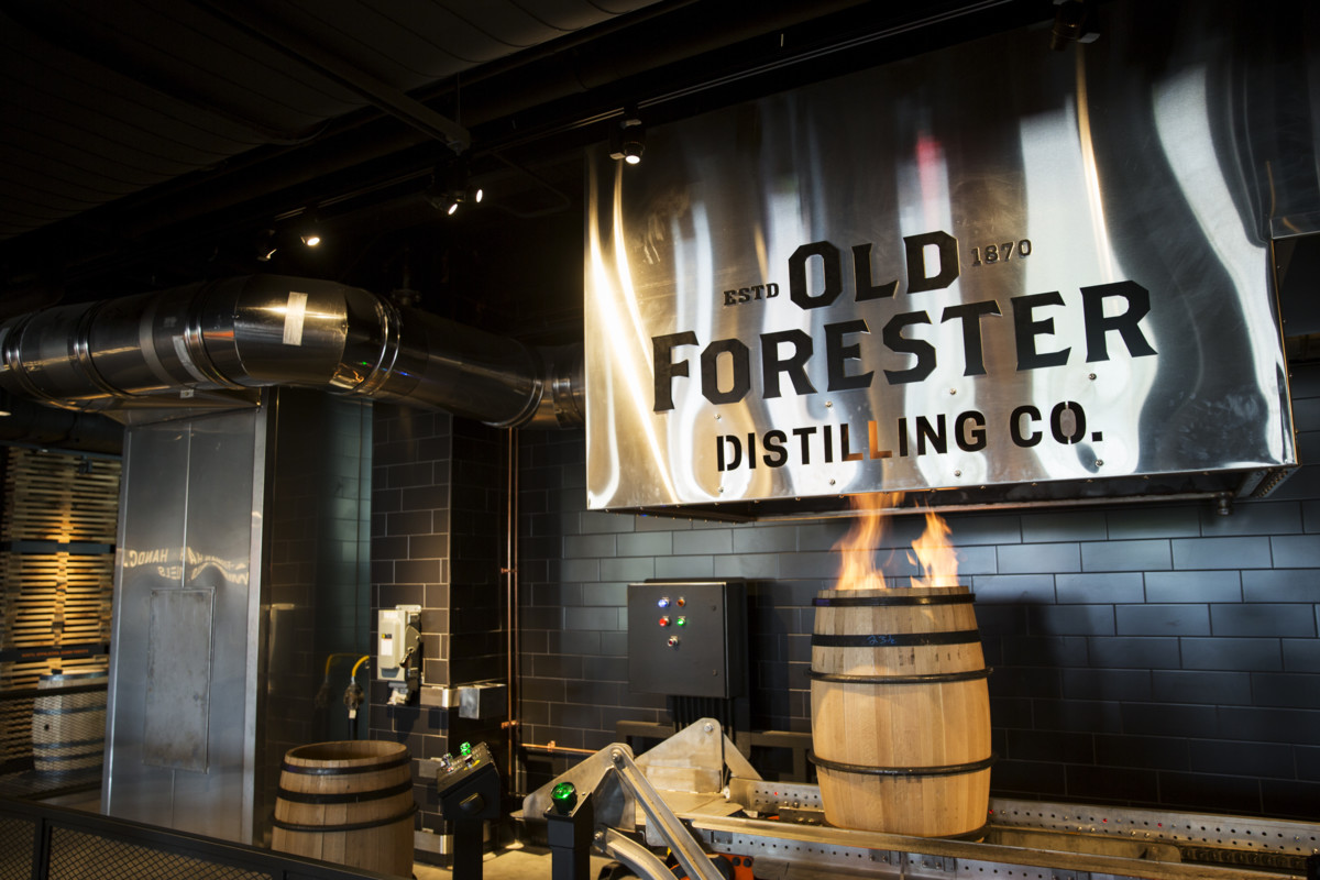 Brown-Forman debuted the Old Forester Distillery (pictured) on Louisville’s Whiskey Row in 2018. The new facility cost $45 million, and has a capacity of 100,000 proof gallons.