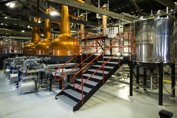 Since 2012, Irish Distillers (stills pictured) parent company Pernod Ricard has spent €400 million ($445 million) to expand capacity at its Midleton Distillery.